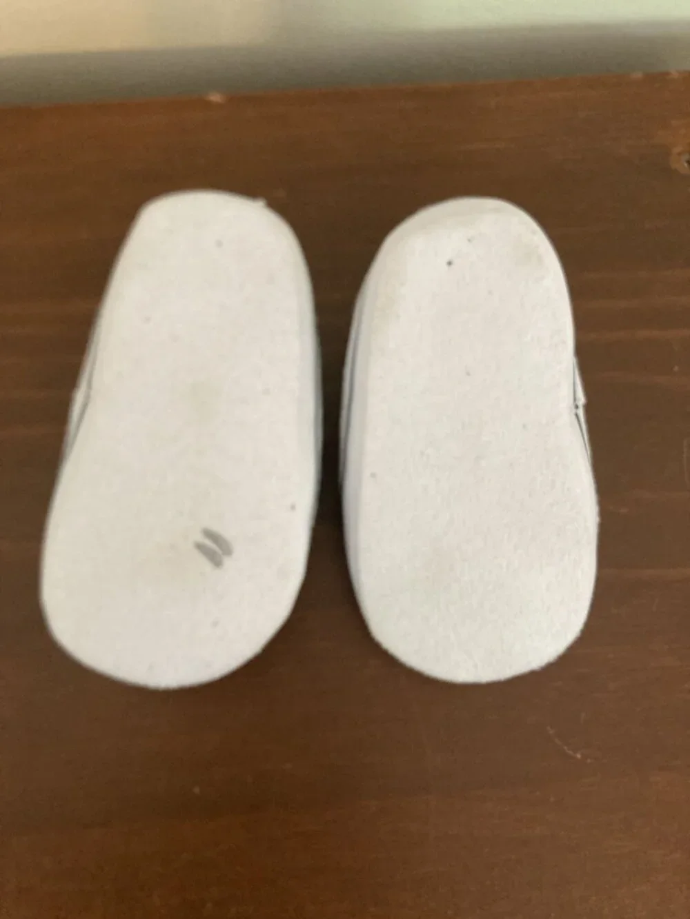Baby Boys Navy & Gray Canvas Moccasin Shoes With Soft Soles